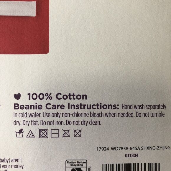 Parents Choice Muslin Red Santa Swaddle And Beanie Size infant Swaddle NIB - Picture 5 of 7